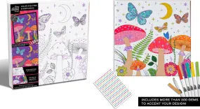 Mushroom Glitter Coloring Kit