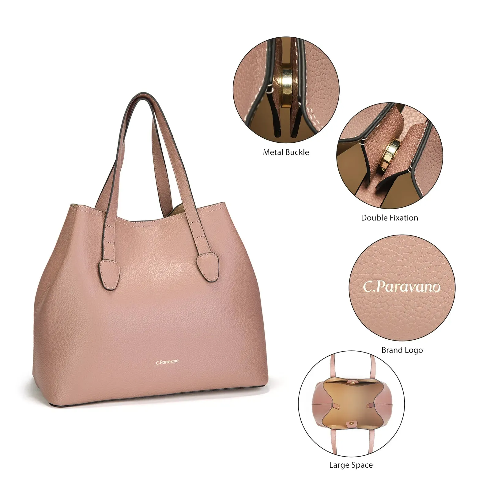 Napoli Tote Bag Pink