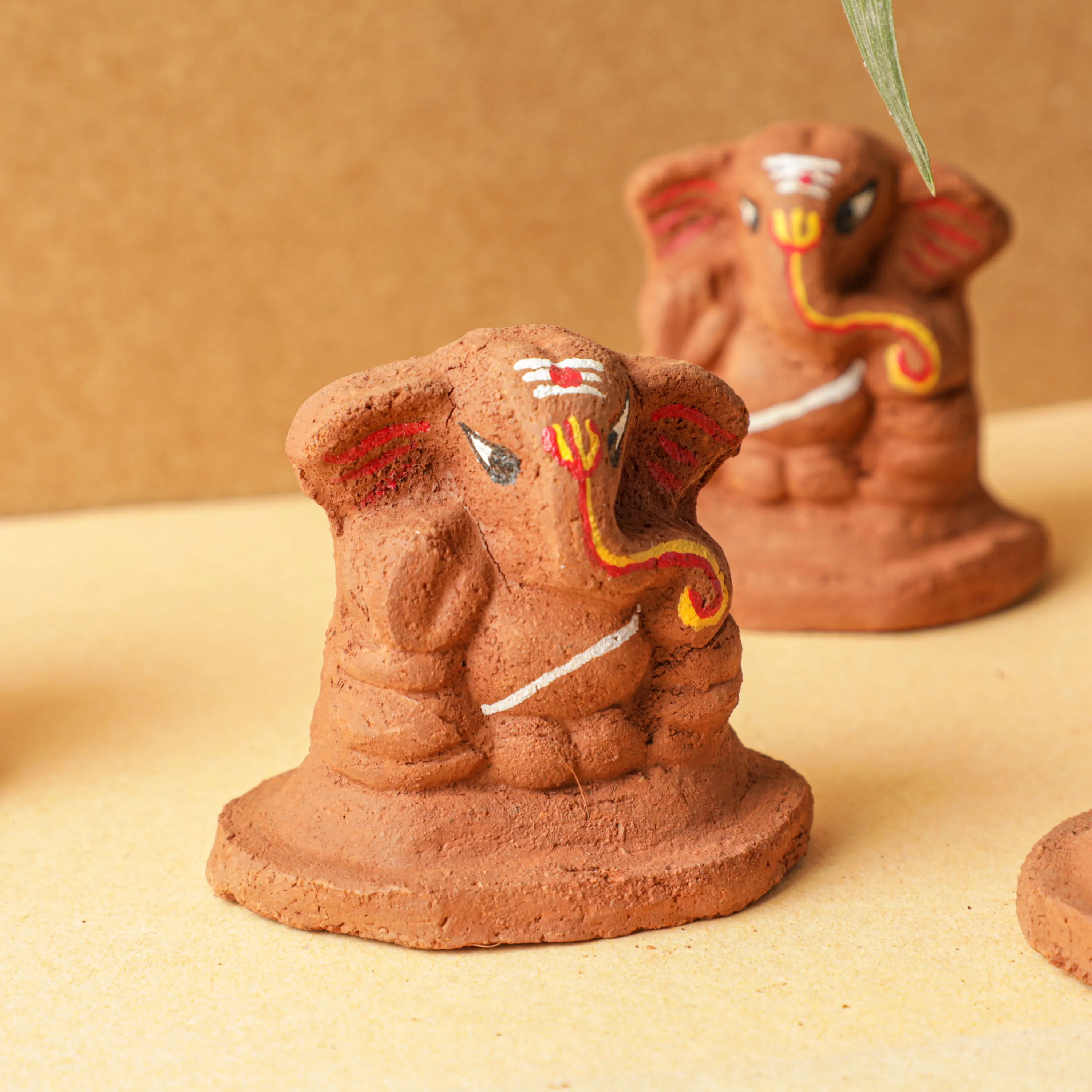 Natural Clay Mini Ganesha