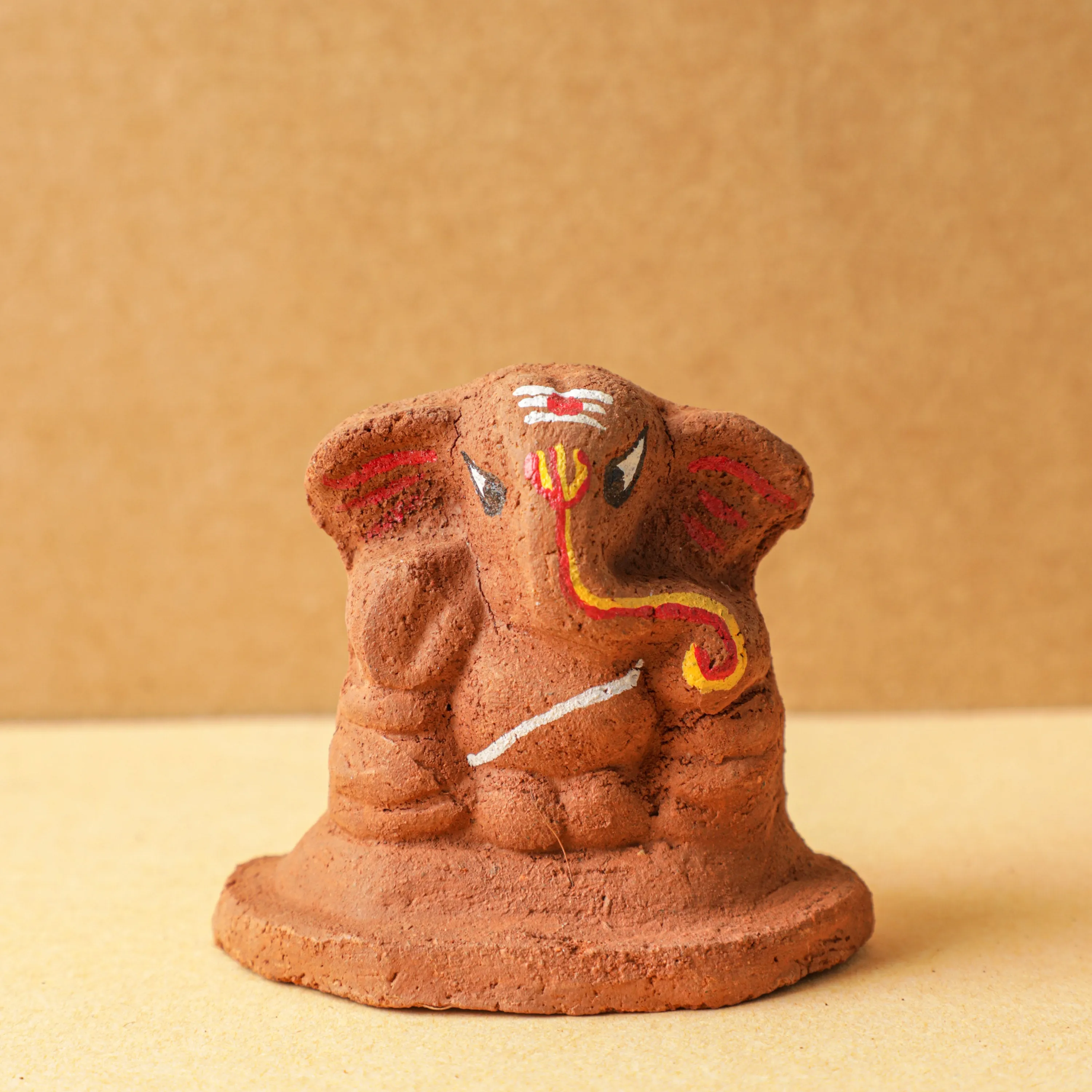 Natural Clay Mini Ganesha