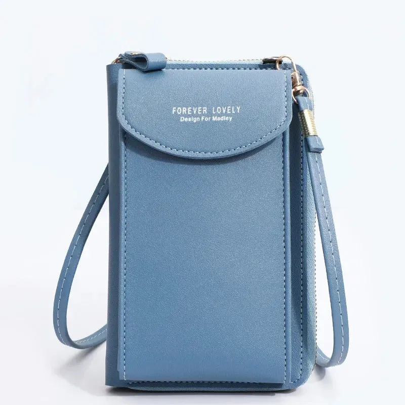 New Fashion Ladies Small Crossbody Messenger Bags for Women Shoulder Bag Phone Wallet Mini PU Leather Card Holder Female Purse