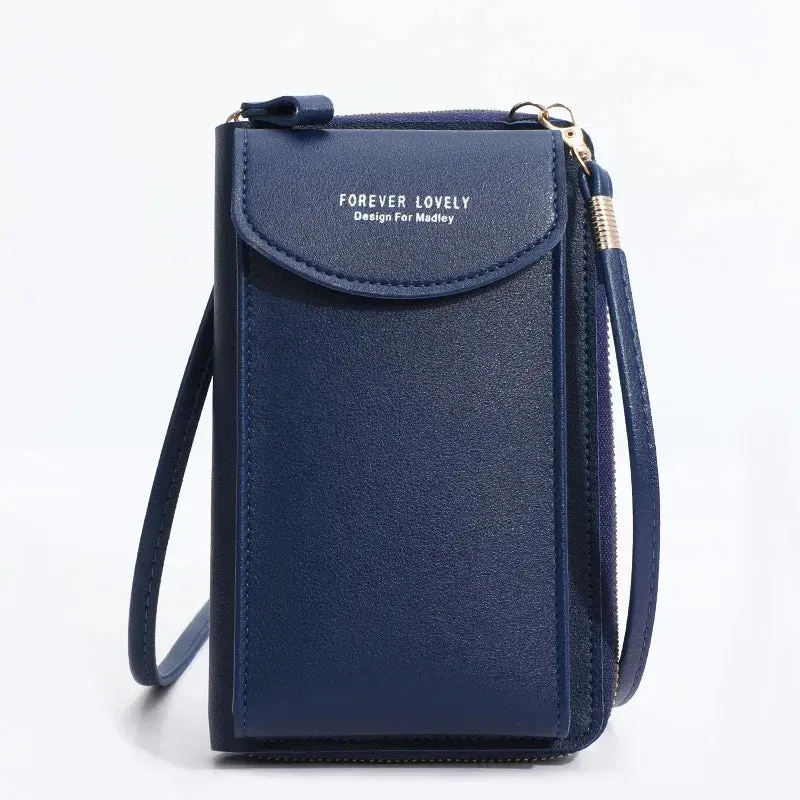 New Fashion Ladies Small Crossbody Messenger Bags for Women Shoulder Bag Phone Wallet Mini PU Leather Card Holder Female Purse