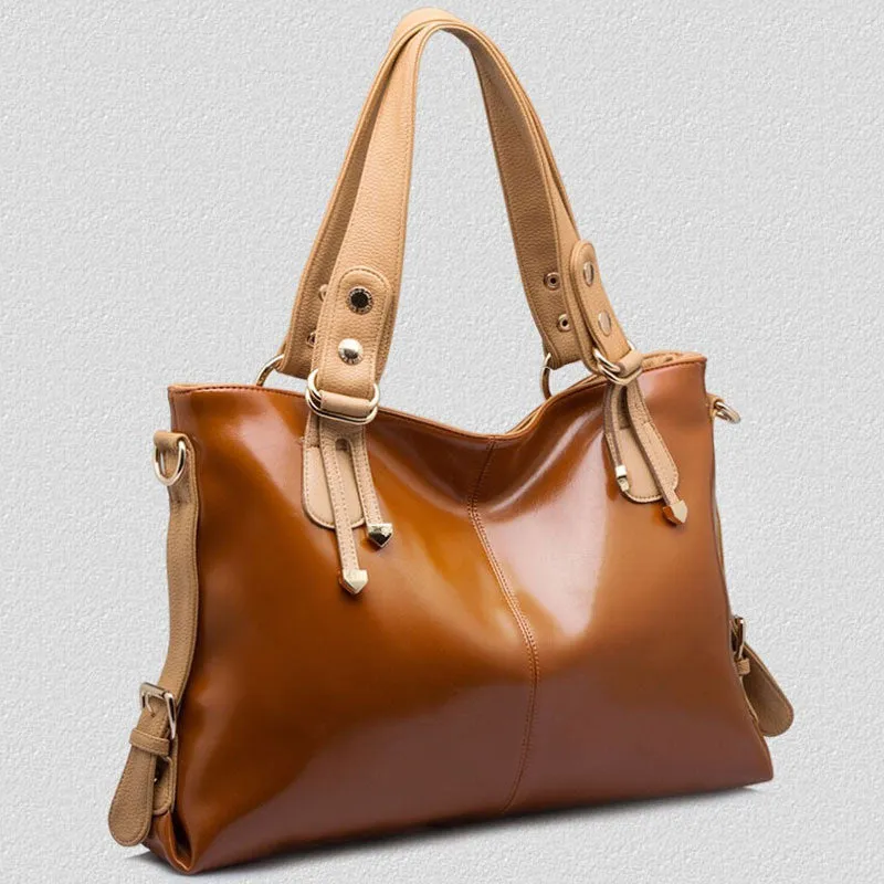 New Women Messenger Bags Fashion Genuine Leather Handbag Portable Shoulder Bag Crossbody Bolsas Women Leather Handbag Tote