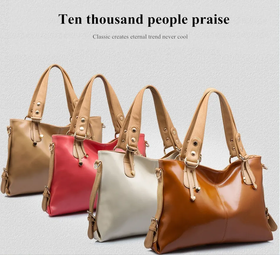 New Women Messenger Bags Fashion Genuine Leather Handbag Portable Shoulder Bag Crossbody Bolsas Women Leather Handbag Tote