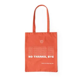 No Thanks Cotton Tote