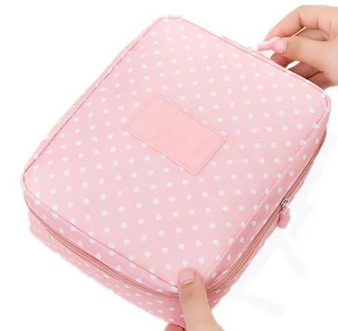 Nylon Casual Style Soft Look Makeup Pouch For Women Fashion