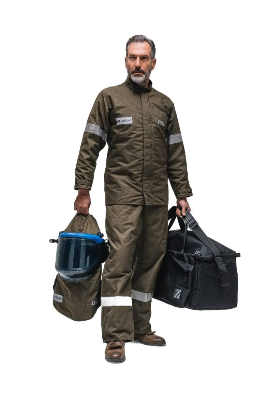 OEL 40 Cal Lineman Black Series Clothing Kit - AFW40LF-FL-BSJB