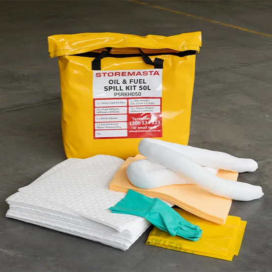 Oil & Fuel Spill Kit 50L