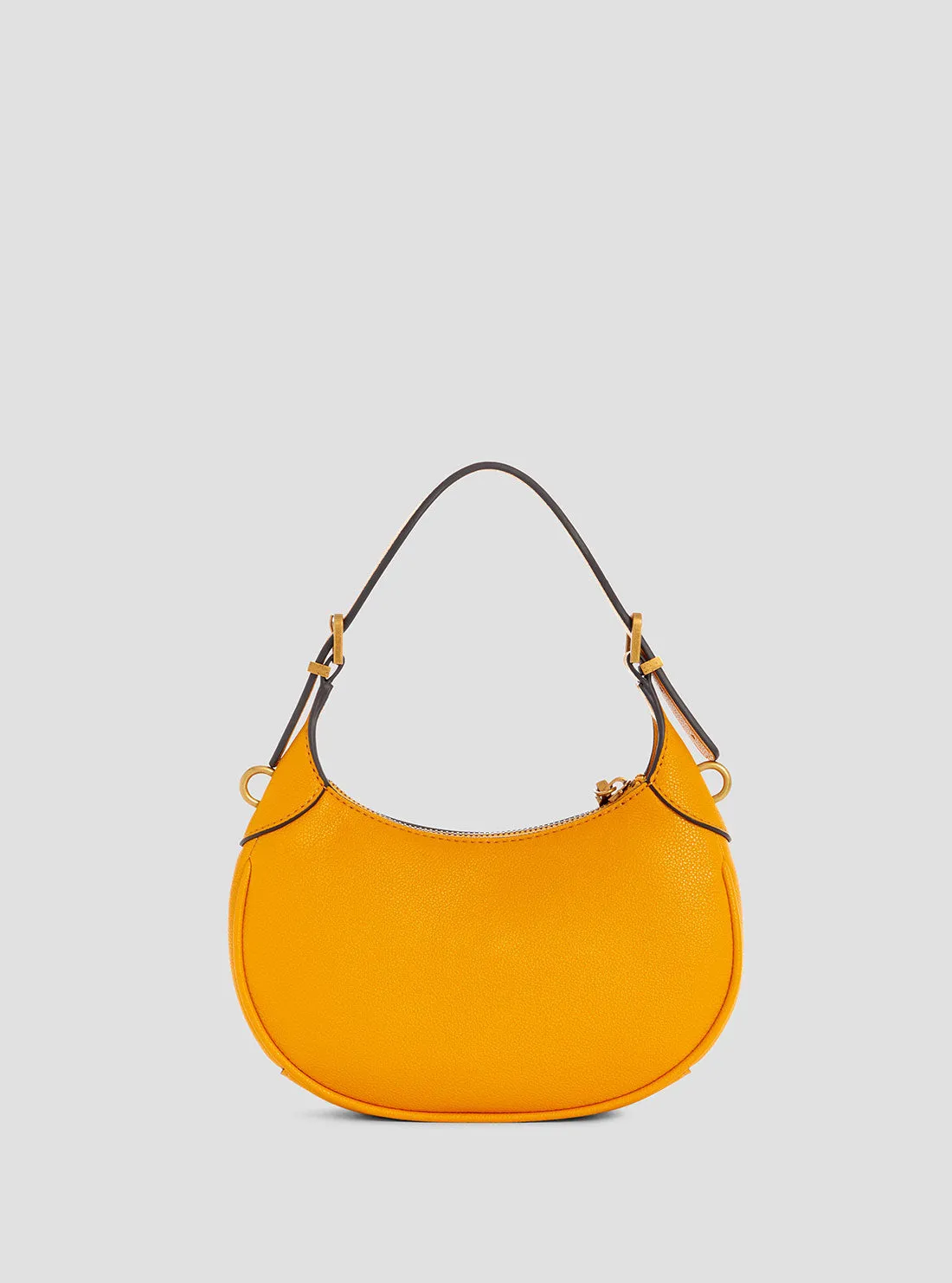 Orange Malva Mini Hobo Bag