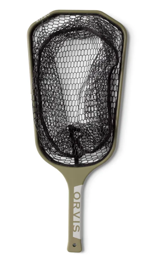 Orvis Widemouth Hand Net - Dusty Olive