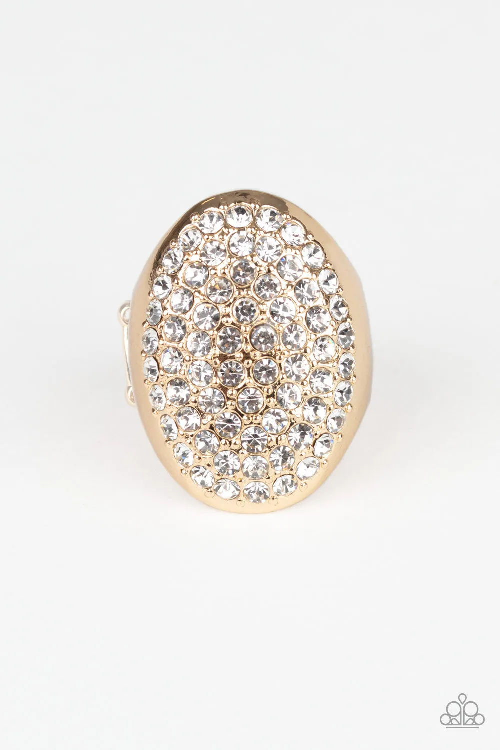 Paparazzi Bling Scene Ring Gold