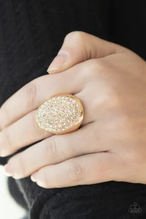 Paparazzi Bling Scene Ring Gold