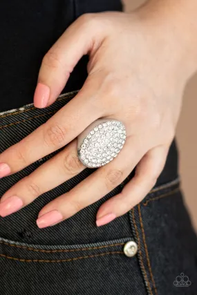 Paparazzi Bling Scene Ring White