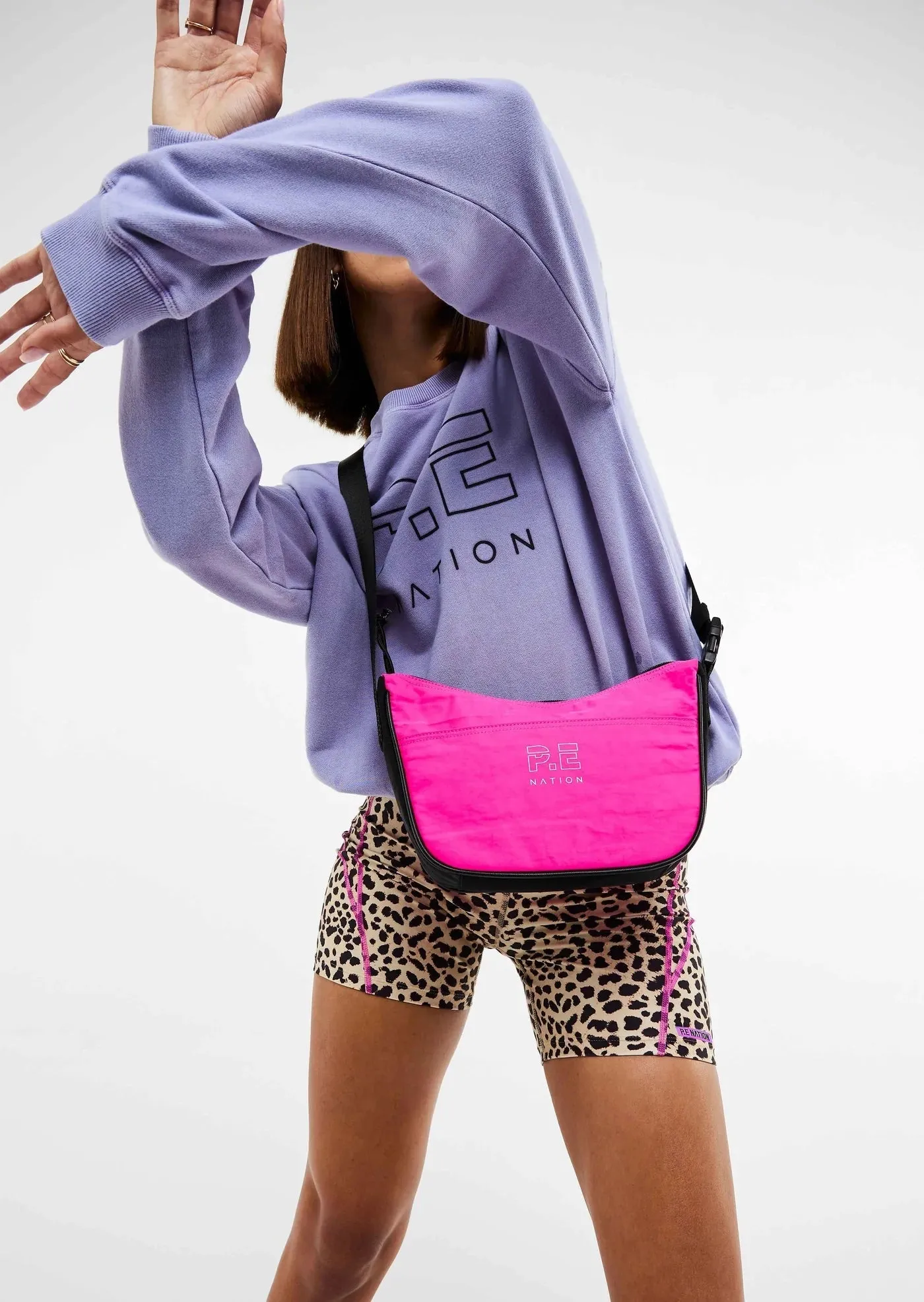 P.E Nation Runway Bag in Pink Glo