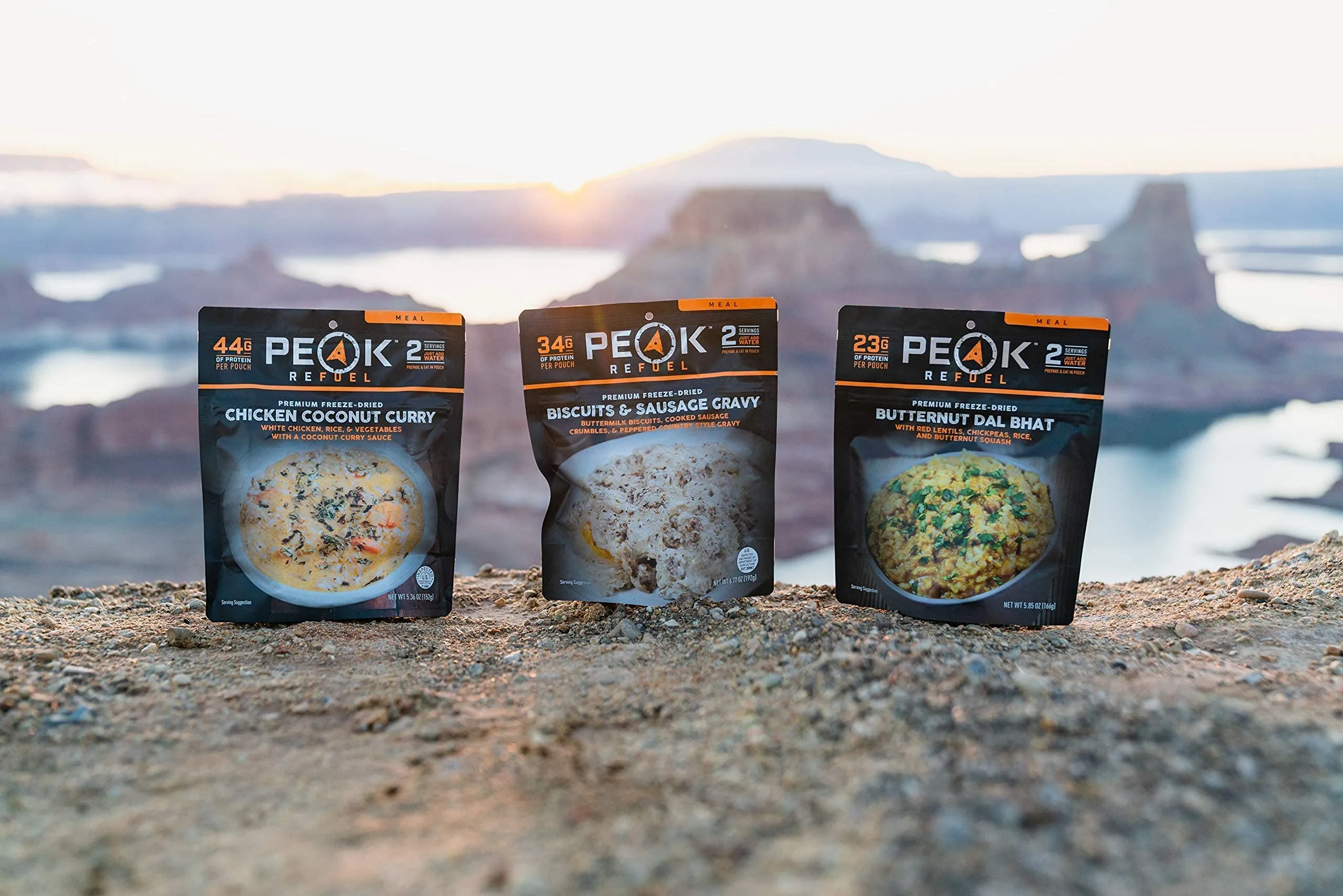 Peak Refuel Freeze-Dried New Meals Sample Pack Pouch