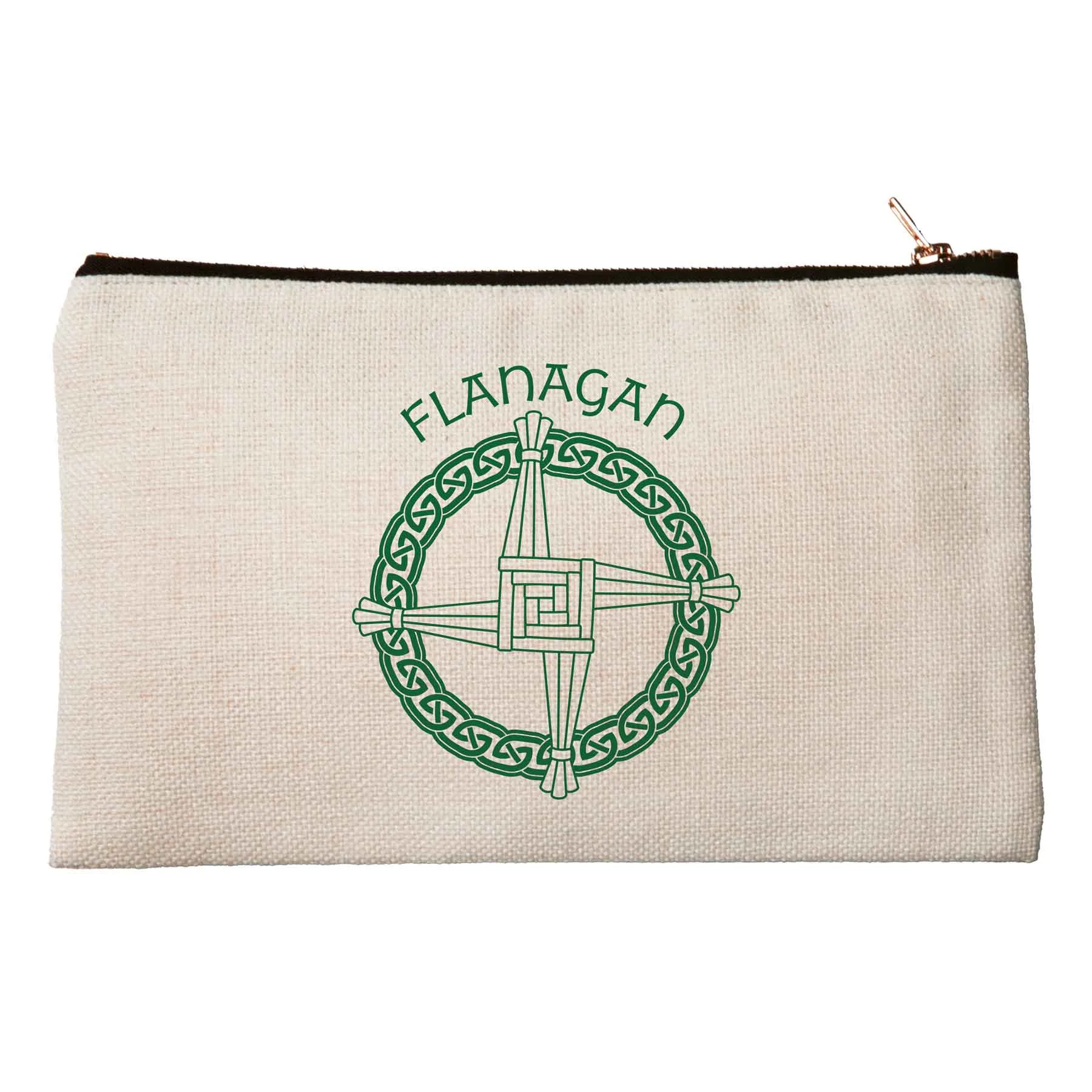 Personalized St Brigid's Cross Cosmetic Bag