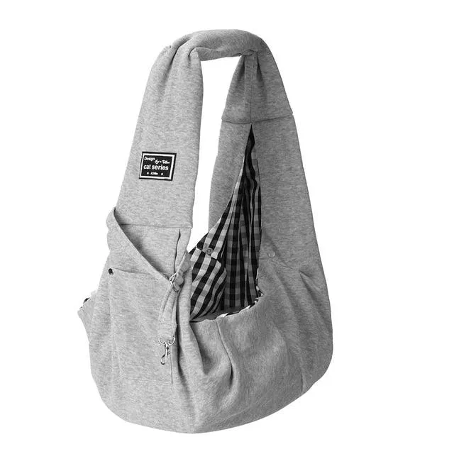 Pet Carrier Shoulder Bag Sling Tote Pouch