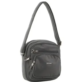 Pierre Cardin - PC2890 Anti-Theft Nylon Crossbody Bag - Grey