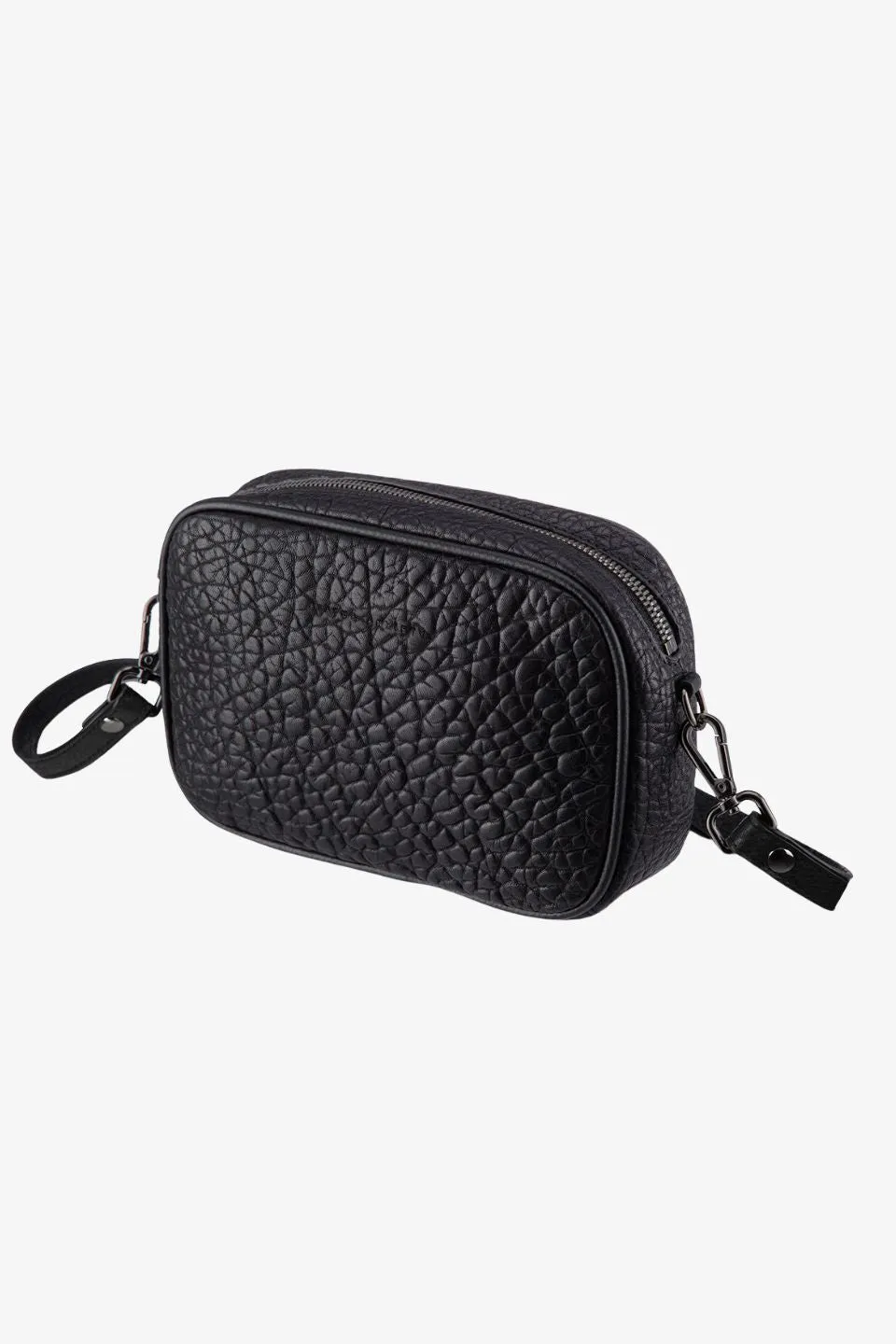 Plunder Black Bubble Cross Body Bag