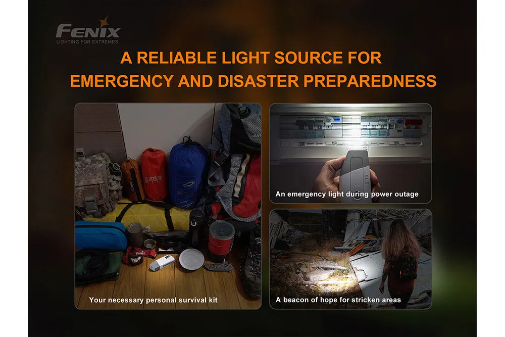 Portable Self-powered Emergency LED Flashlight - E-STAR