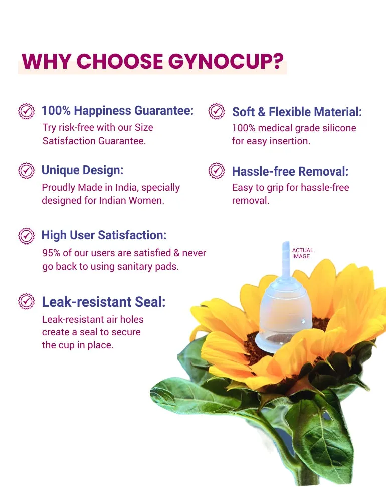 Premium Gynocup Menstrual Cup