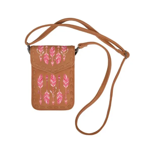 Pure Western Stella Phone Bag Tan