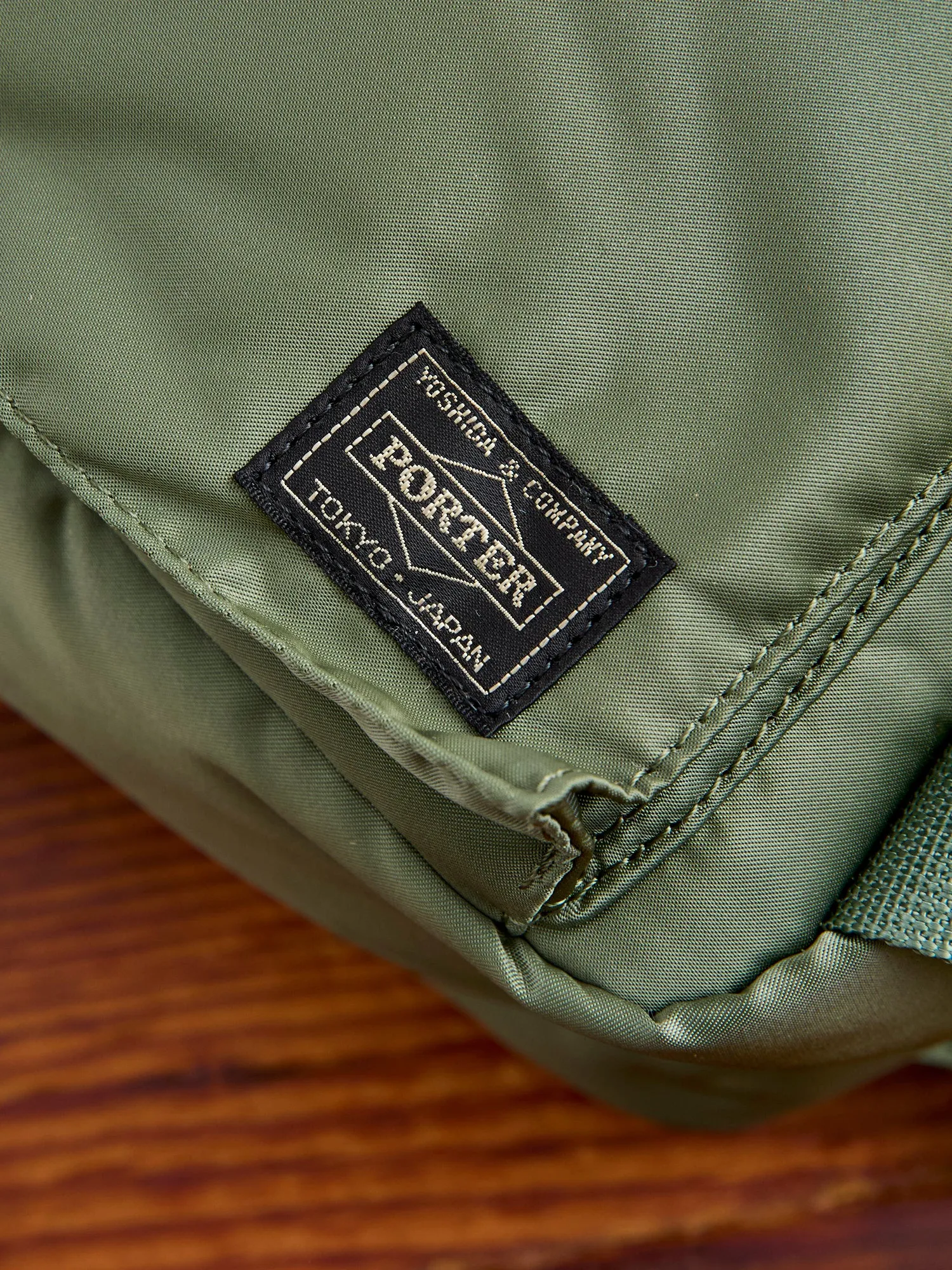 "Tanker" 2-Way Waist Bag in Sage Green