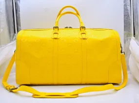 "Travel Gear" Duffle Bag (LEMON DROP)