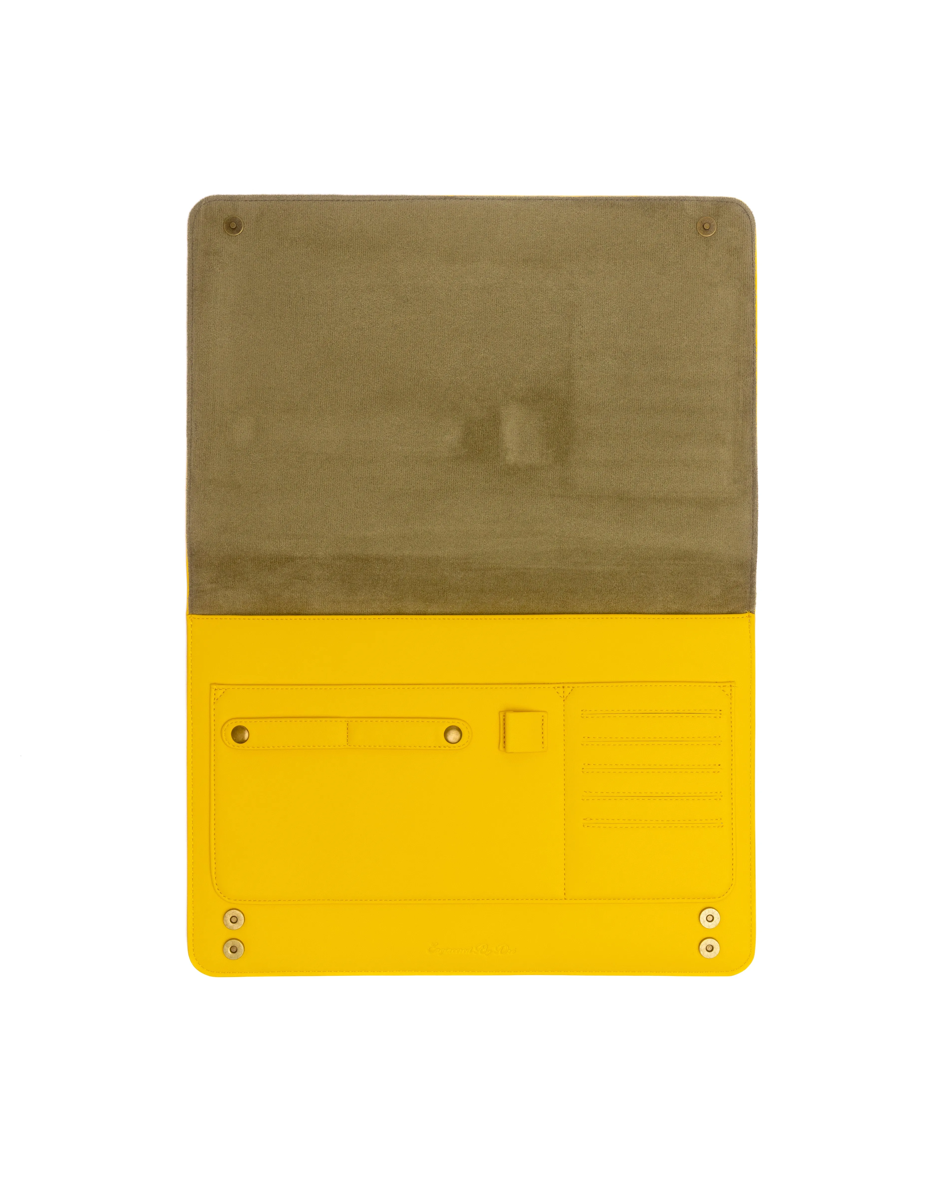 "Travel Gear" Laptop Case (LEMON DROP)