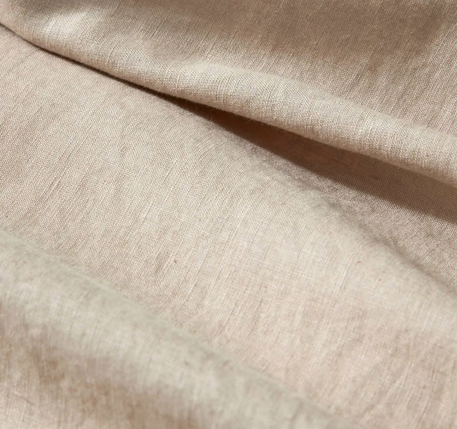 Ravello Linen Quilt Cover Range Shell