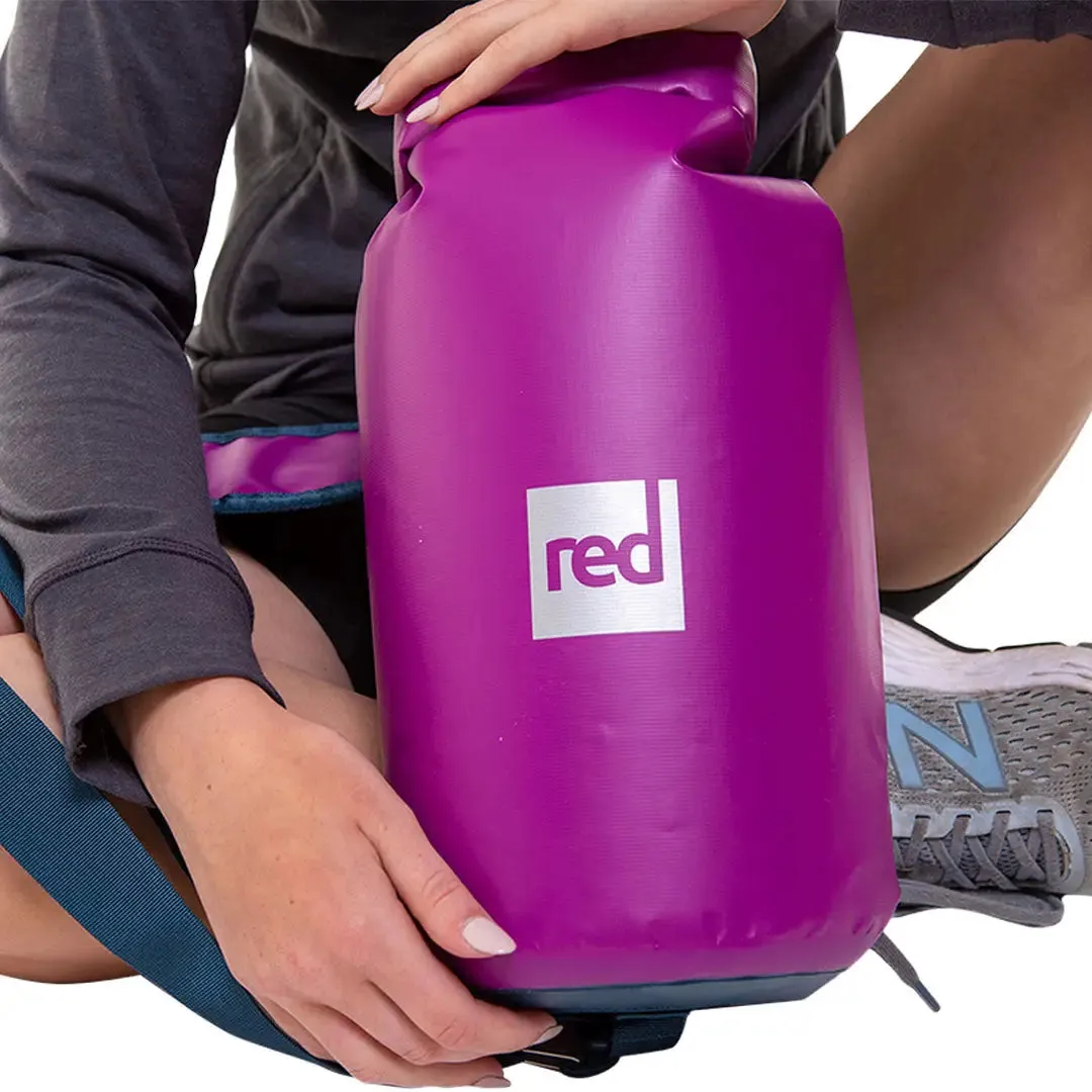 Red Waterproof Roll Top 10 Litre Dry Bag