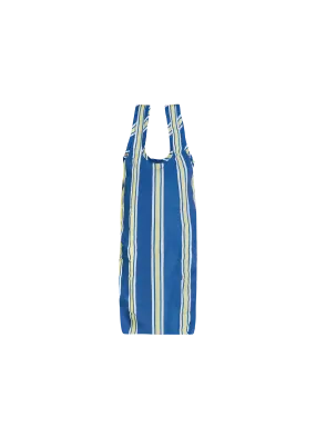 Reusable Bottle Bag (Stripes Cobalt)