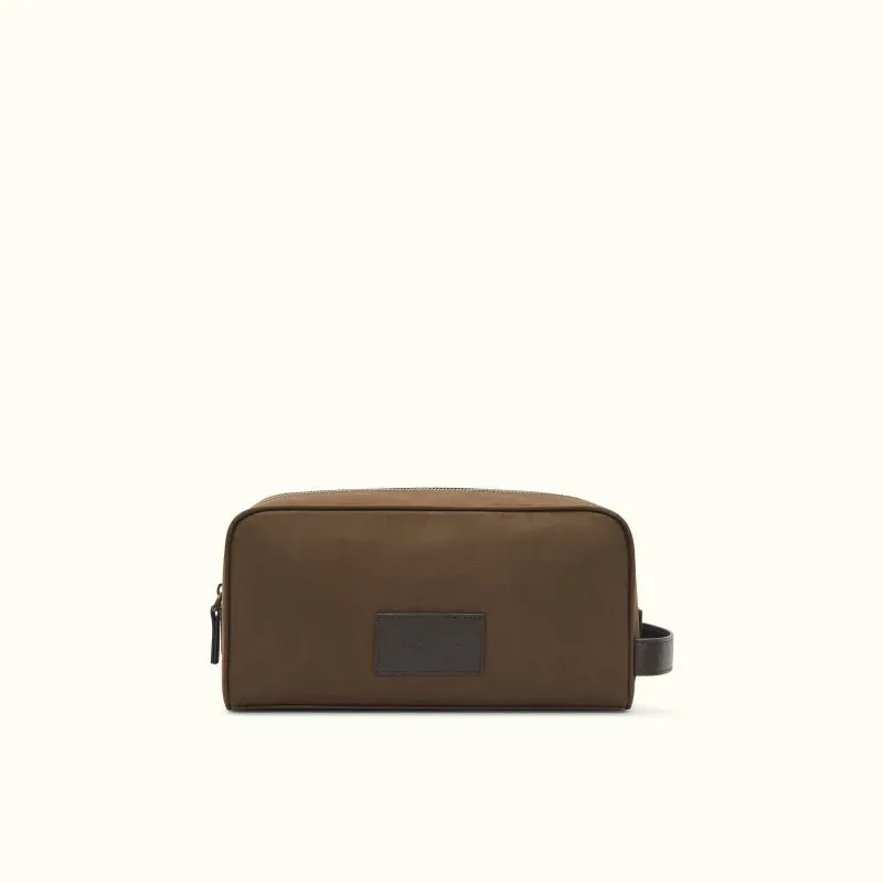 R.M.Williams - Hawkesbury Washbag - Dark Brown