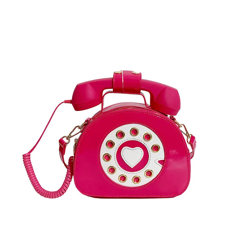 Rotary Phone Shoulder Bag