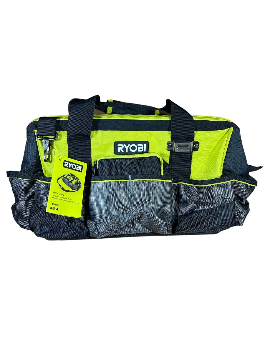 RYOBI 18 in. Tool Bag with Shoulder Strap