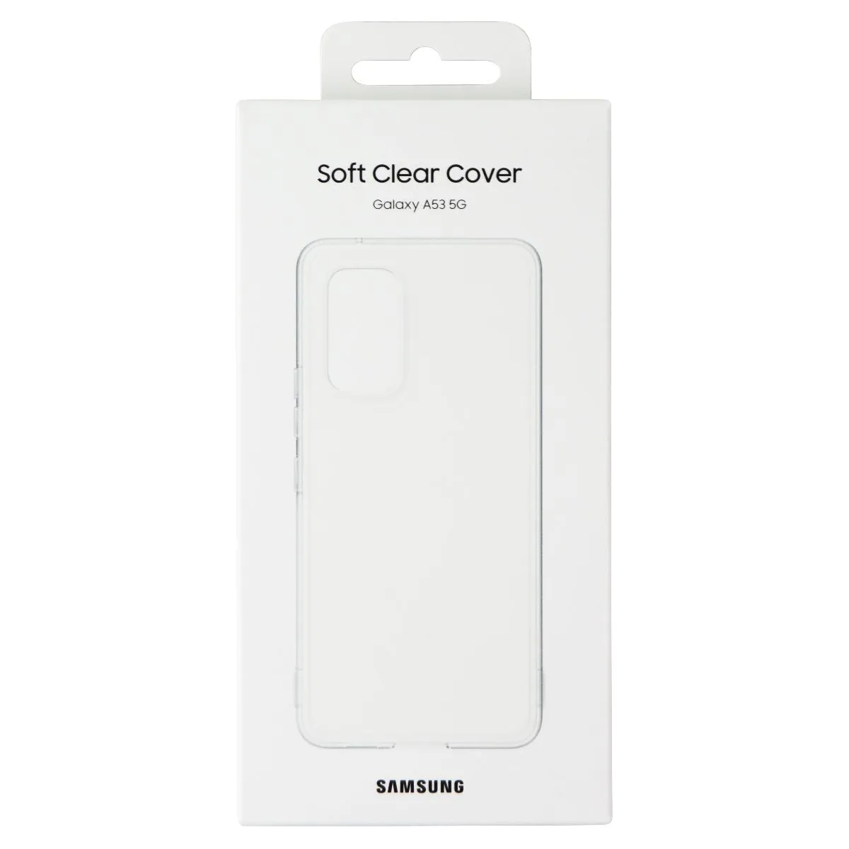 Samsung Official Soft Clear Cover for Samsung Galaxy A53 5G Smartphone - Clear