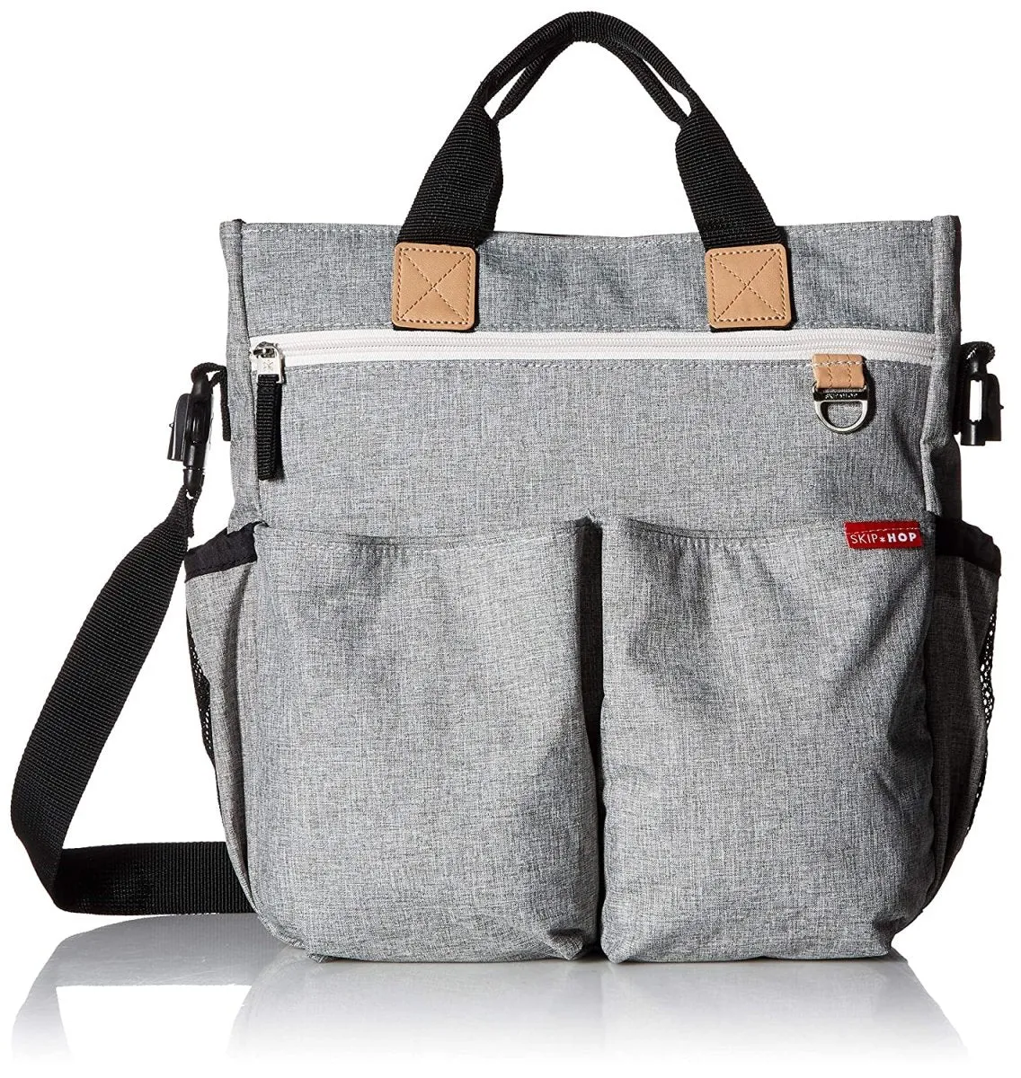 Skip Hop Duo Signature  Diaper Bags- Grey Melange