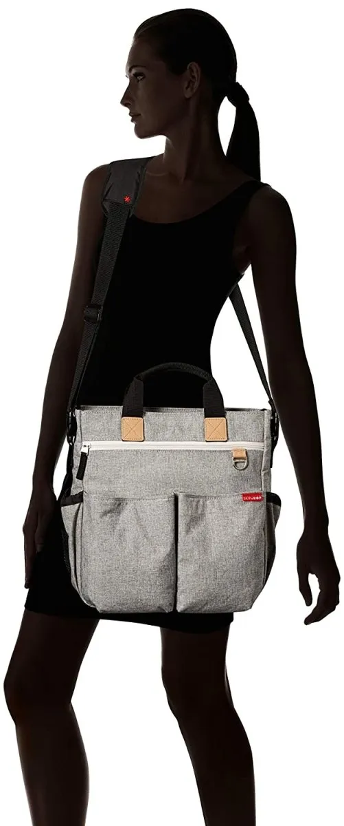 Skip Hop Duo Signature  Diaper Bags- Grey Melange