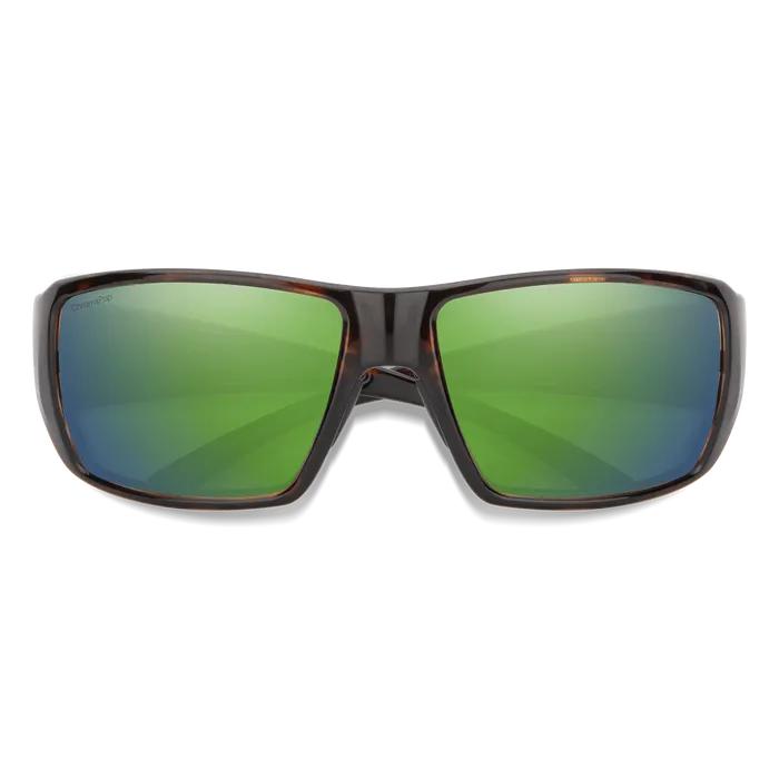 Smiths Optics Guide Choice - Matte Tortoise Chroma Pop Brown Green Polarized Green Mirror