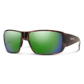 Smiths Optics Guide Choice - Matte Tortoise Chroma Pop Brown Green Polarized Green Mirror