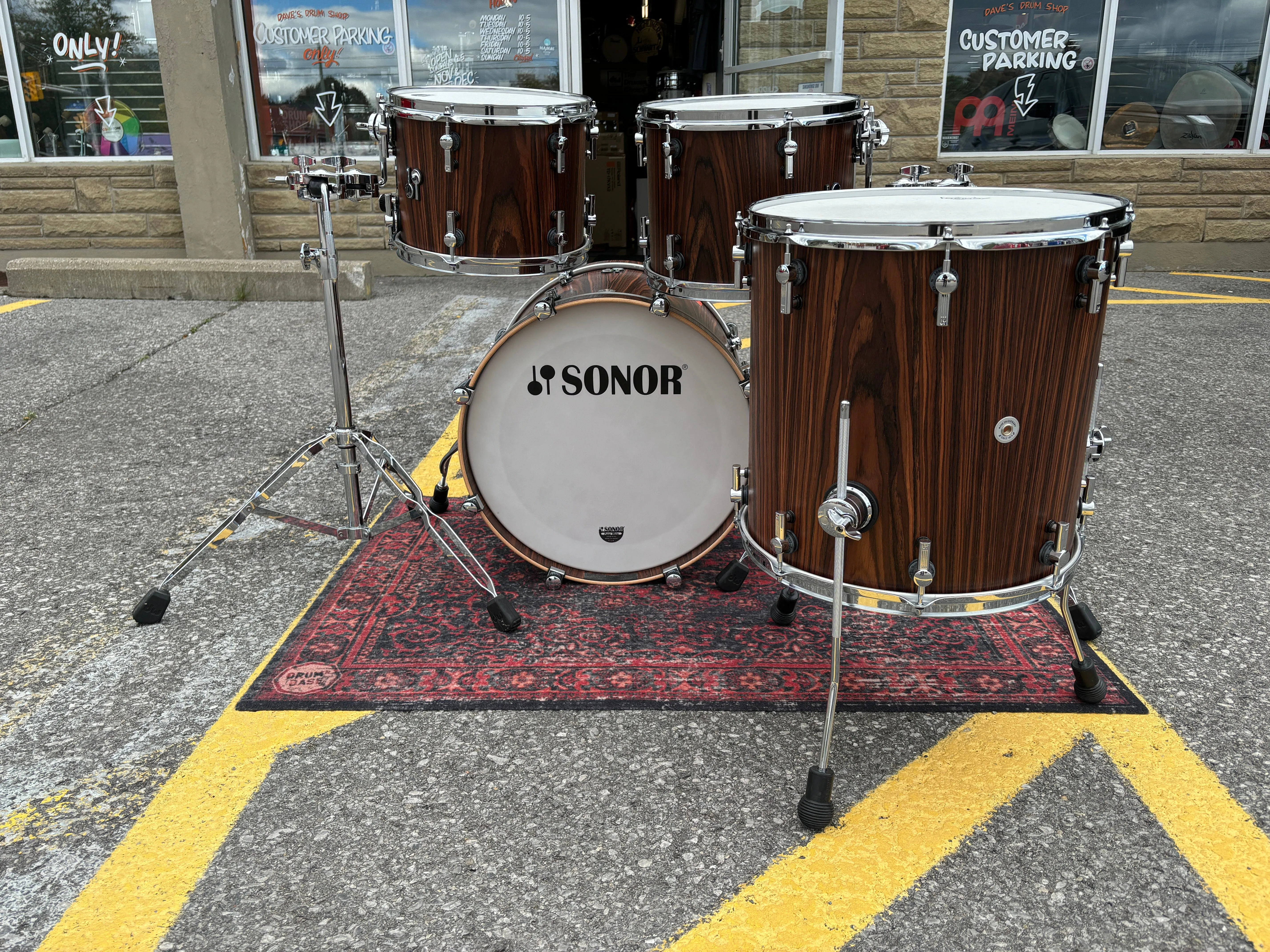 Sonor SQ2 Vintage Beech Rosewood 12/13/16/20