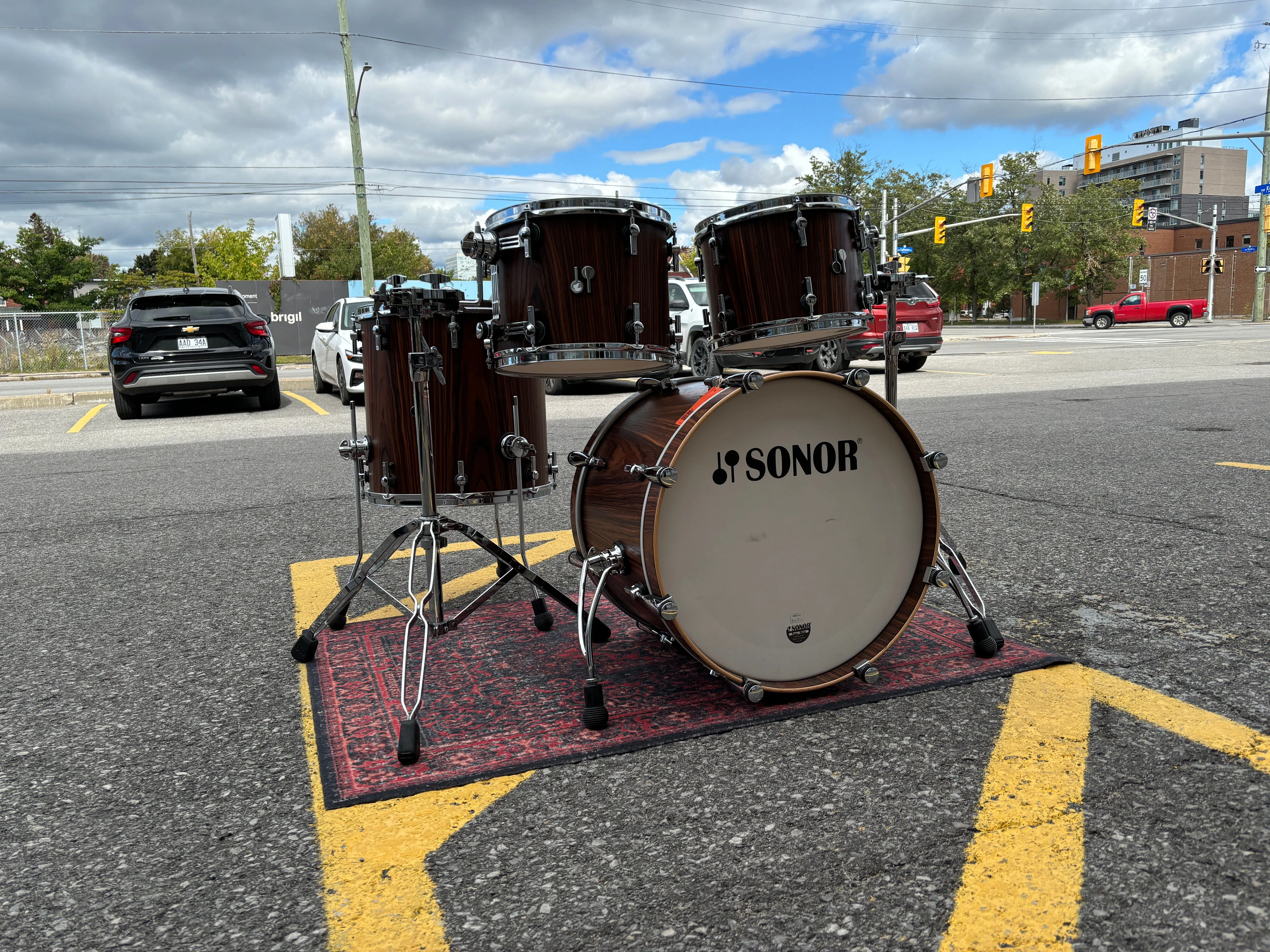 Sonor SQ2 Vintage Beech Rosewood 12/13/16/20