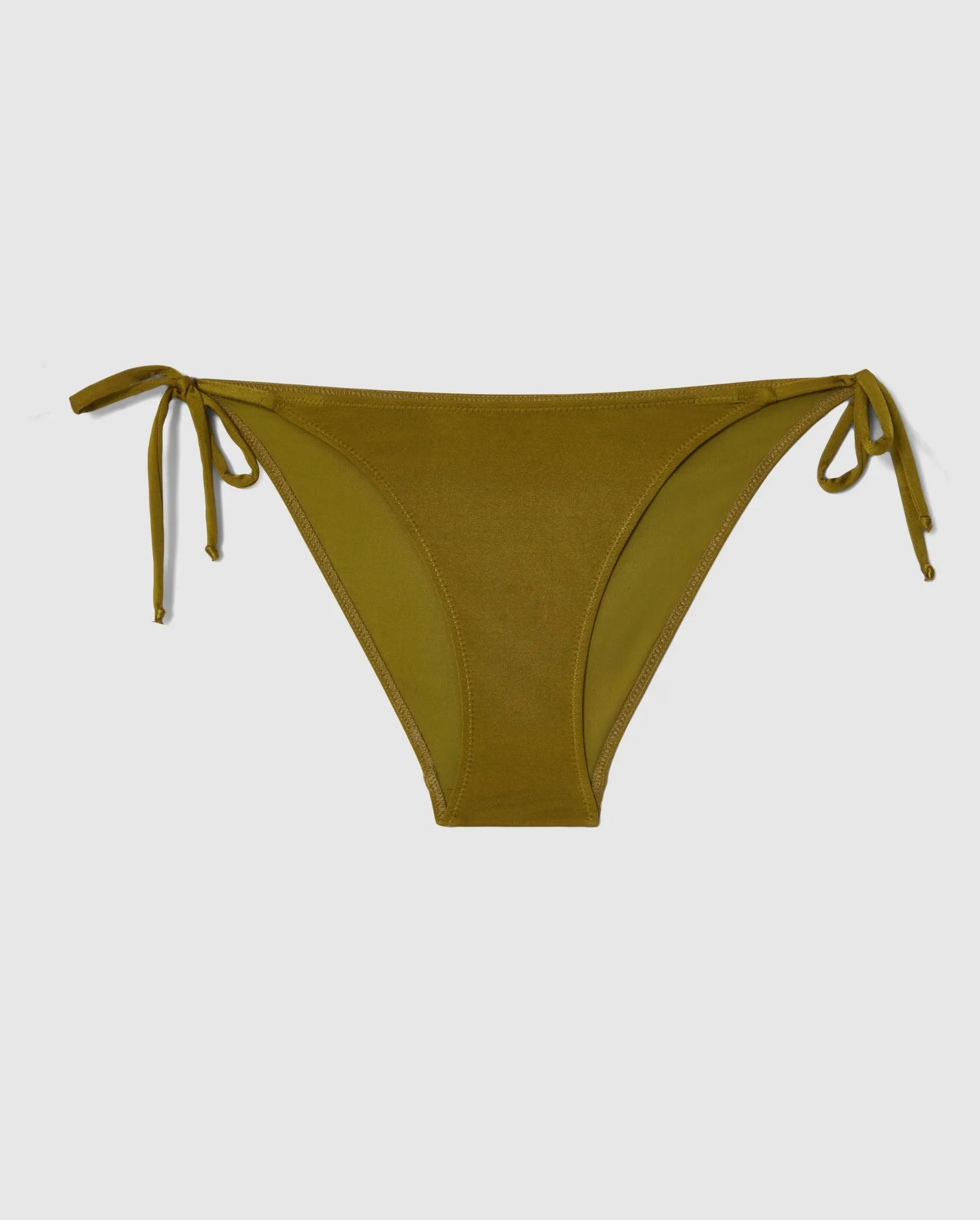 Strappy Bikini Briefs Olive