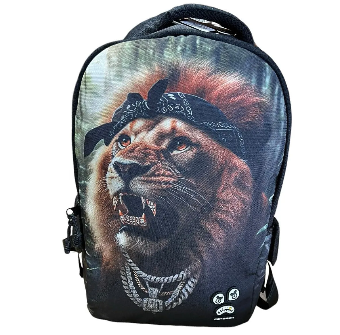 Streetz Watchin Lion Takeover Backpack