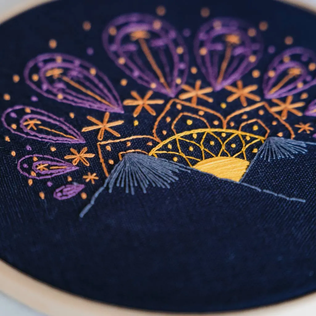 Sunset Embroidery Kit