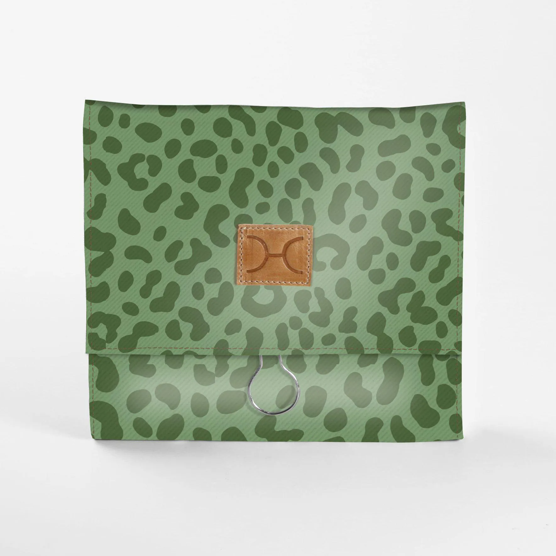 Thandana Laminated Fabric Roll Up Toiletry Pouch