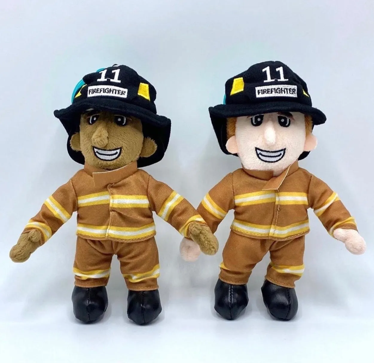 The Firefighter Pacifier Plushies