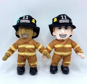 The Firefighter Pacifier Plushies