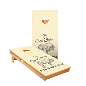 The Great Buffalo Star Cornhole Boards