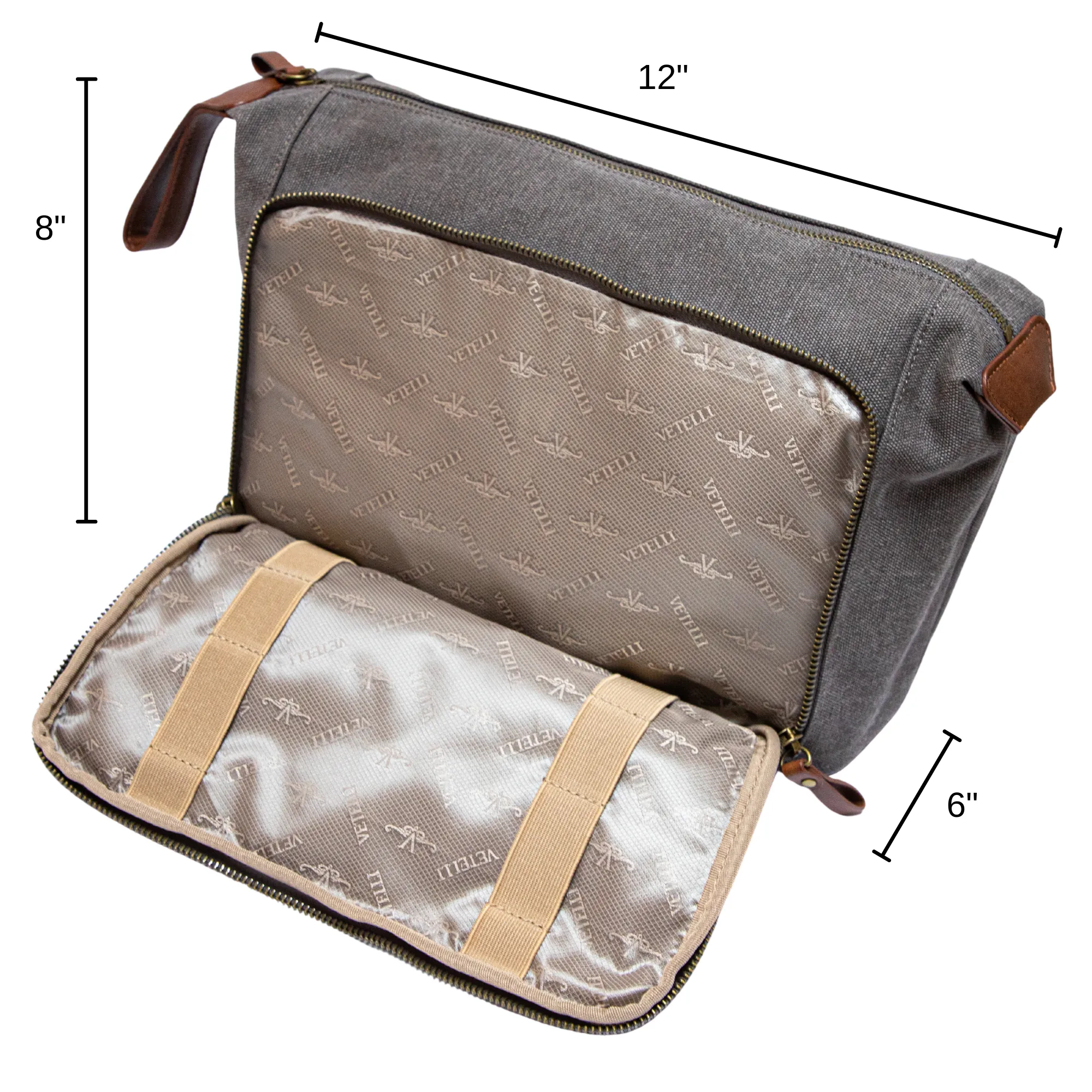 The Messner Canvas Toiletry Bag